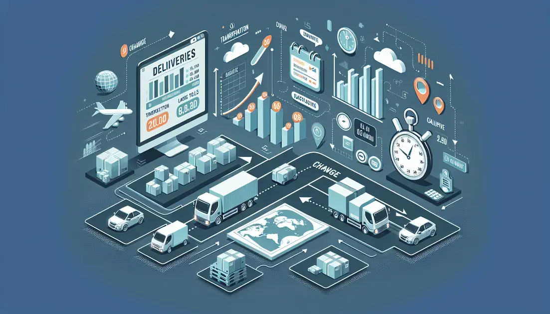 O que muda no custo total das entregas O que muda no custo total das entregas