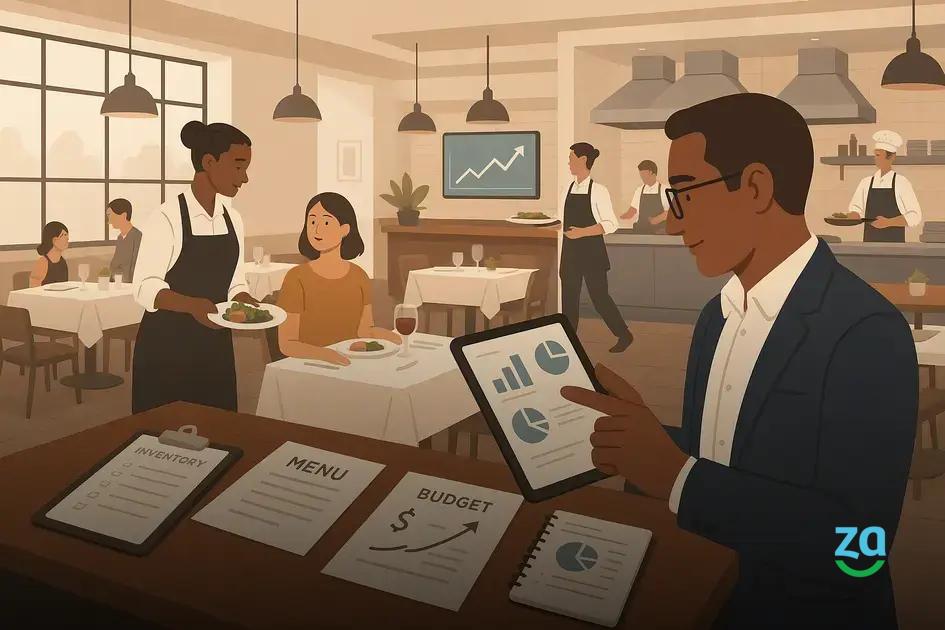 Erros no controle financeiro mensal que travam o restaurante